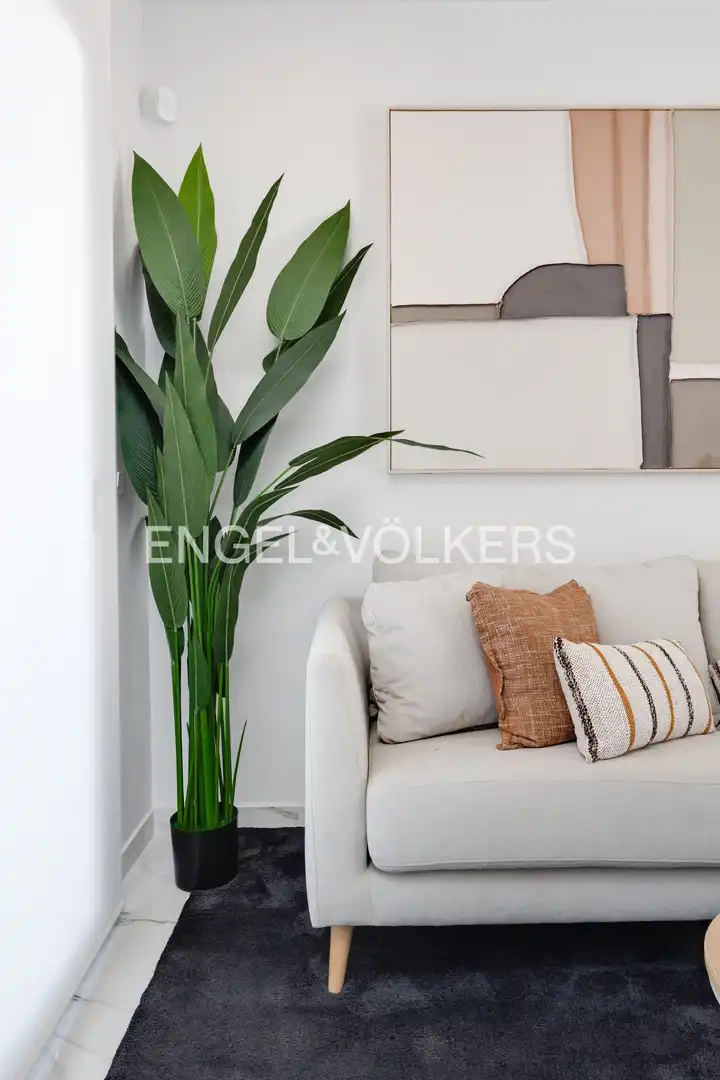 Living room of Flat for sale in Pilar de la Horadada  with Air Conditioner, Heating and Private garden