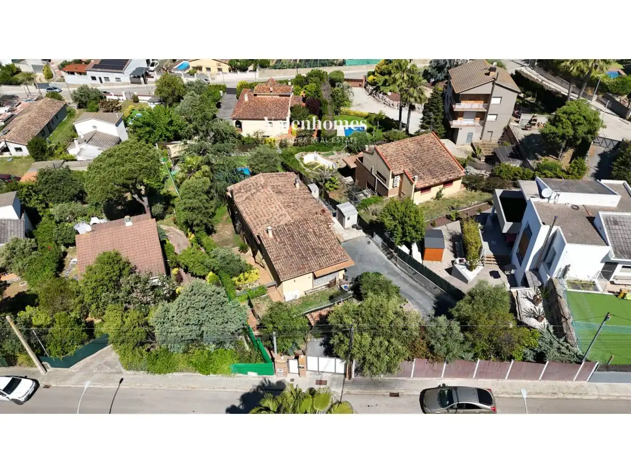 Vista exterior de Casa o chalet en venta en Vilanova del Vallès con Aire acondicionado, Calefacción y Jardín privado