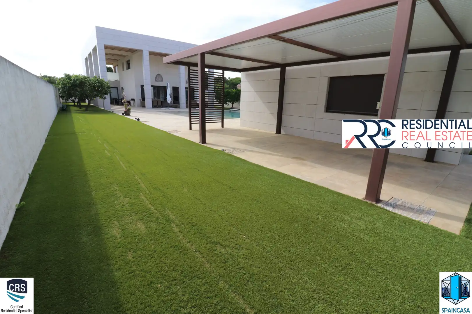 Terrassa de Casa o xalet en venda en Aljaraque amb Aire condicionat, Traster i Piscina