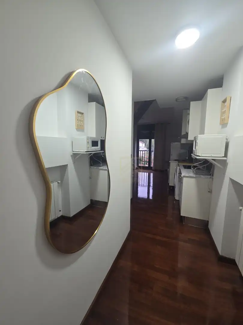 Küche von Wohnung zur Miete in Piélagos mit Heizung, Parkett und Möbliert