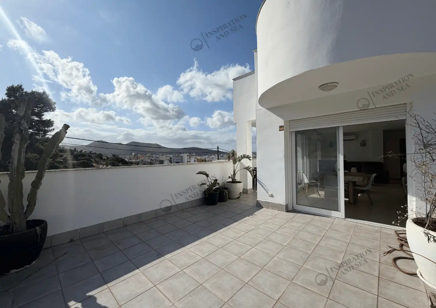 Terrasse von Wohnung zum Verkauf in Eivissa mit Klimaanlage, Terrasse und Möbliert