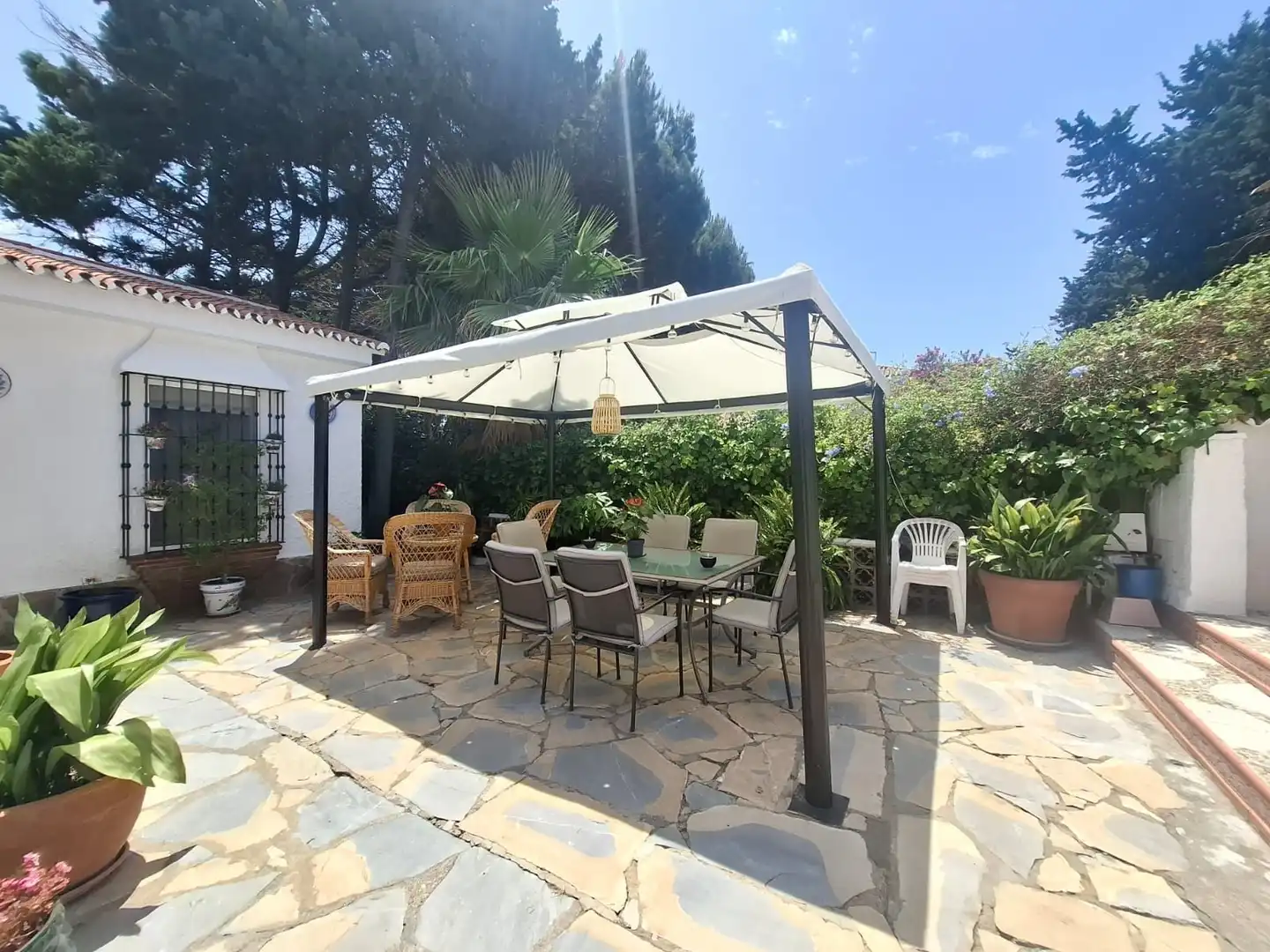 Garden of Houses for sale in Málaga  with Air Conditioner, Private garden and Swimming Pool