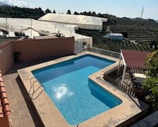 Swimming pool of Country house for sale in Callosa d'En Sarrià  with Air Conditioner, Heating and Terrace