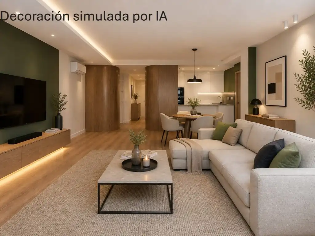 Sala d'estar de Pis en venda en Madrid
