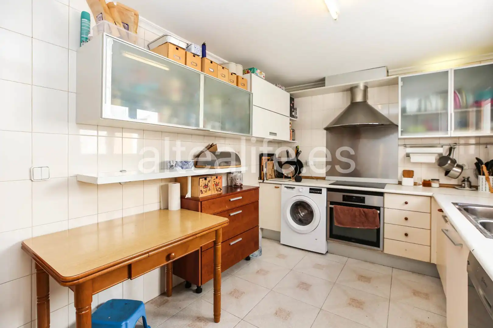 Cocina de Apartamento en venta en Polop con Aire acondicionado y Balcón