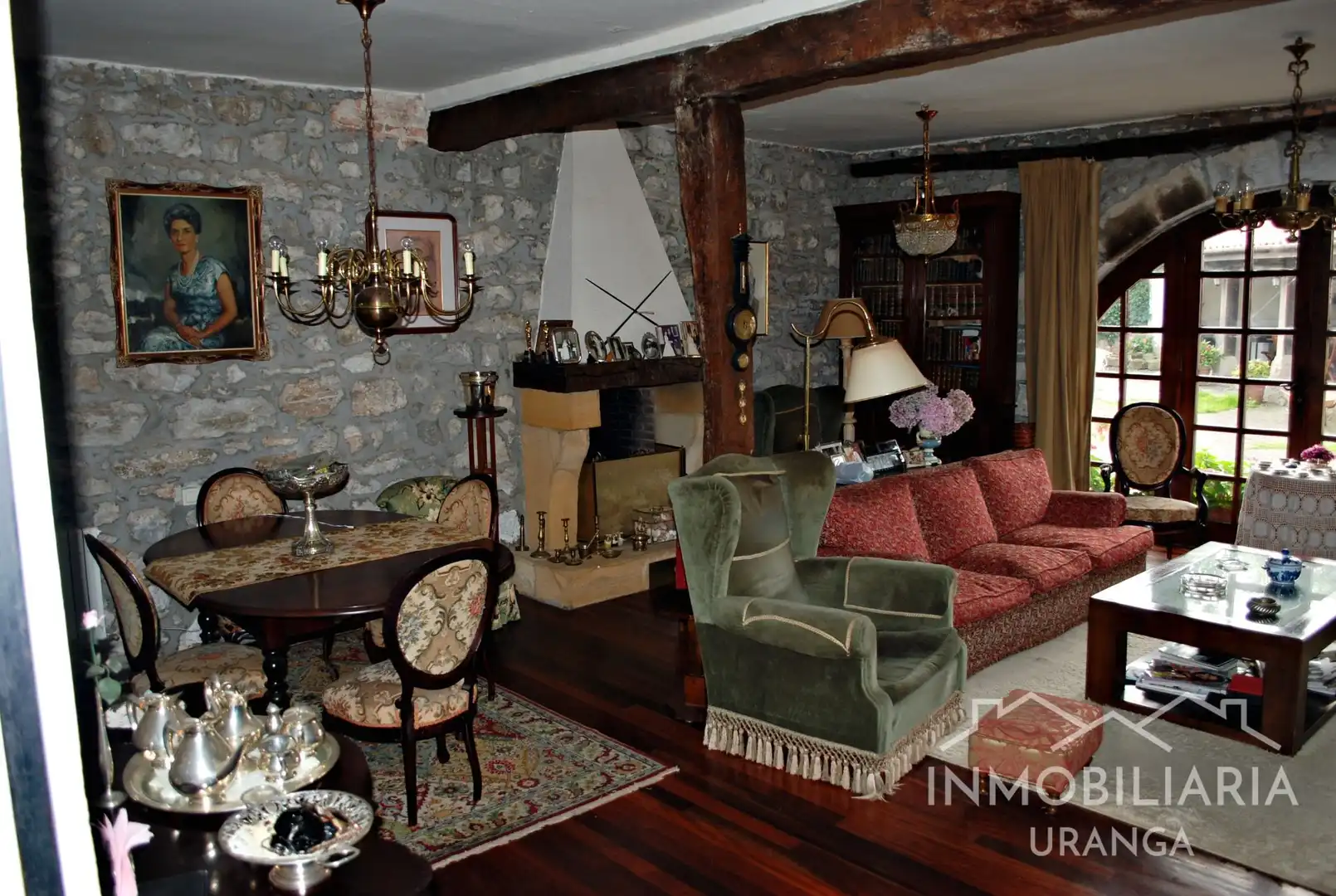 Wohnzimmer von Haus oder Chalet zum Verkauf in Ribamontán al Mar mit Heizung, Privatgarten und Terrasse