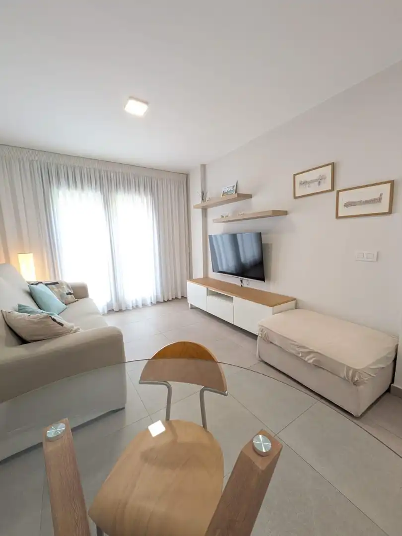 Living room of Flat for rent in Las Palmas de Gran Canaria  with Furnished