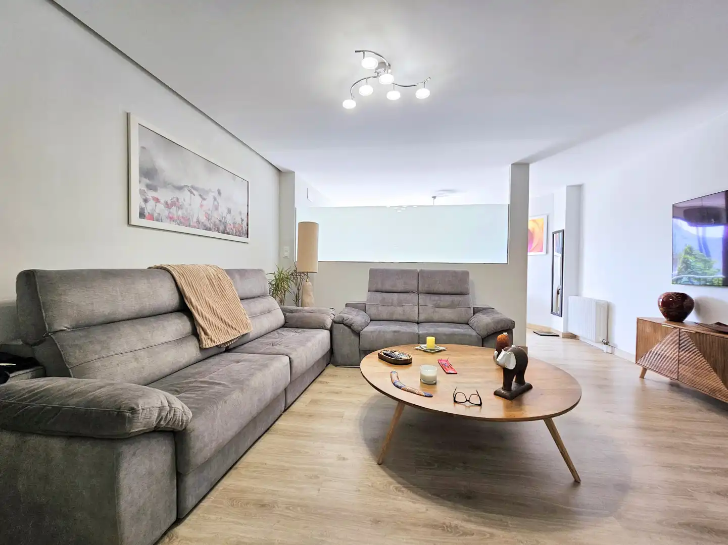 Living room of Flat for sale in Cartagena  with Parquet flooring