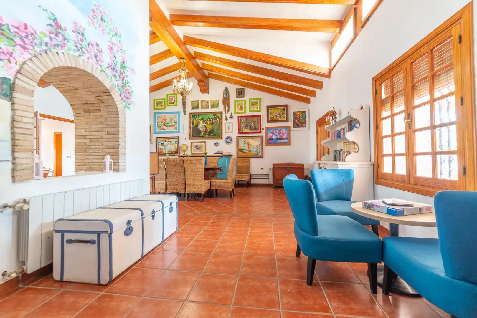 Menjador de Casa o xalet en venda en San Javier amb Aire condicionat, Calefacció i Jardí privat