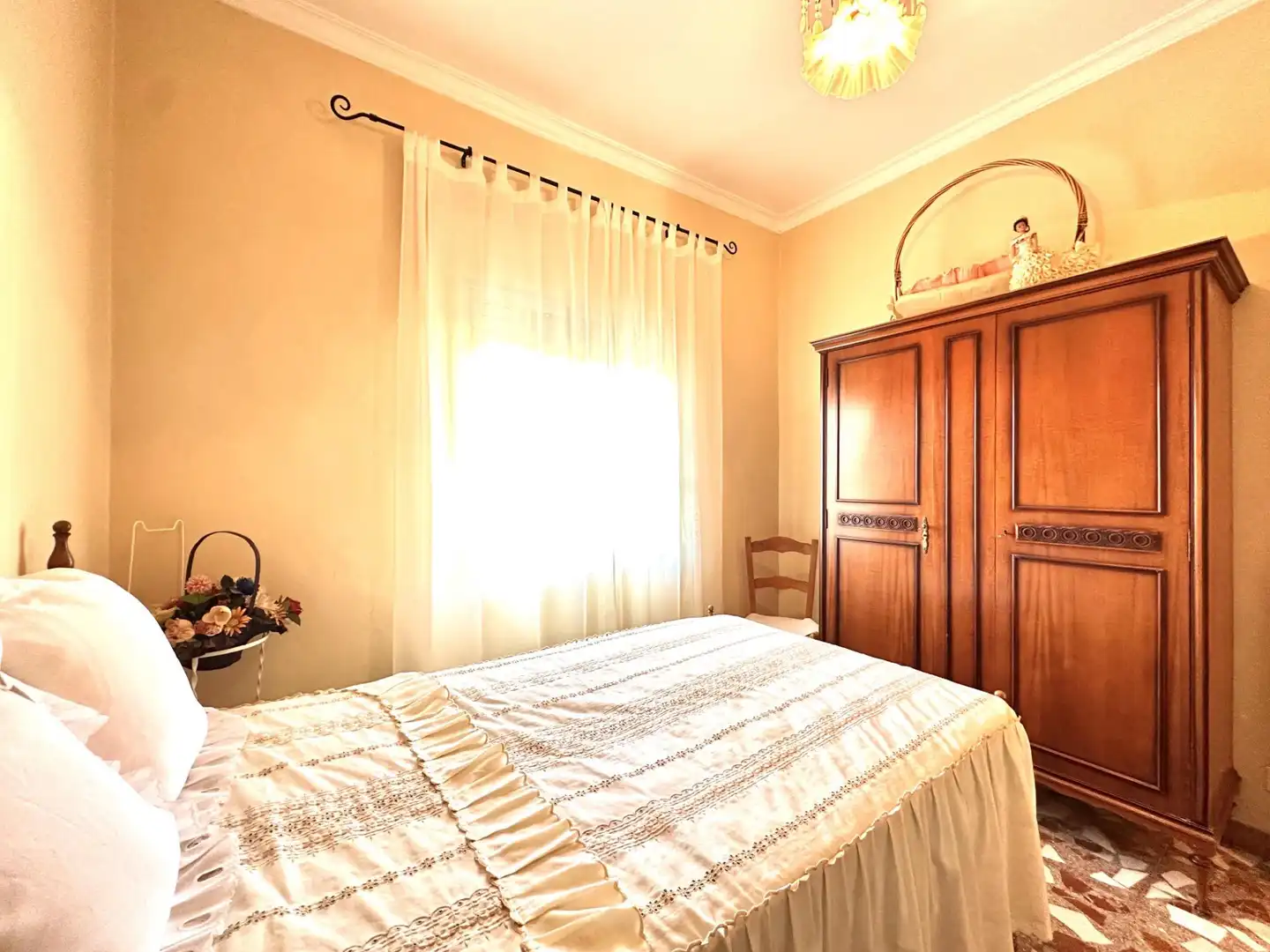 Schlafzimmer von Country house zum Verkauf in Lorca mit Klimaanlage und Privatgarten