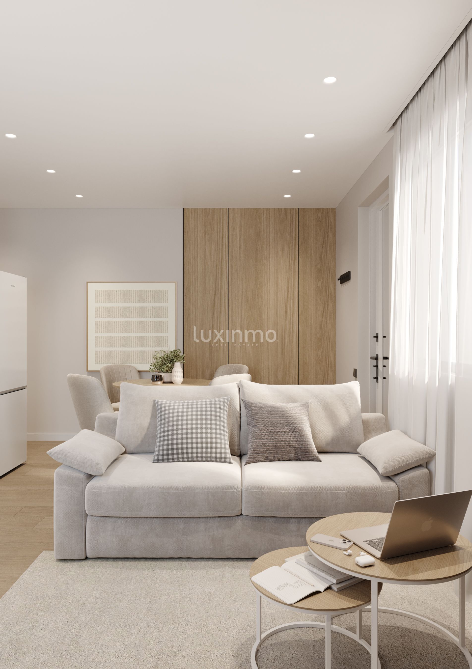 Living room of Flat for sale in Benidorm  with Private garden, Terrace and Community pool