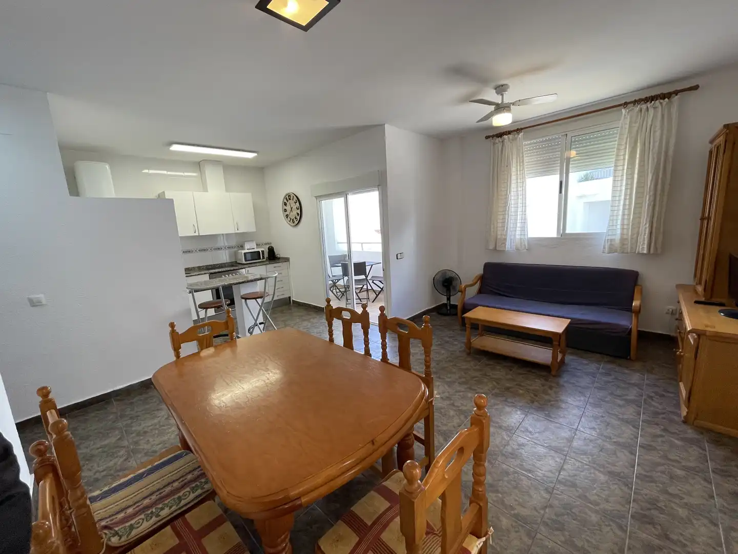 Menjador de Apartament en venda en Alcalà de Xivert amb Terrassa, Piscina i Moblat