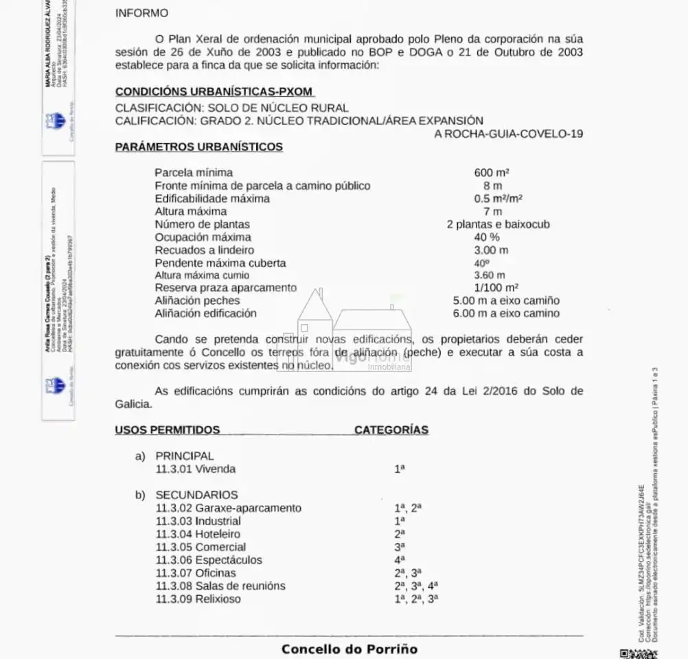 Residential land for sale in O COVELO. ATIOS, imagen 23