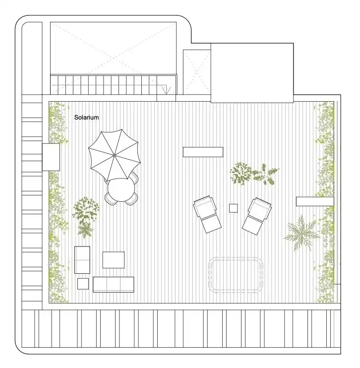Attique avec piscine à vendre à Riviera del Sol, imagen 11