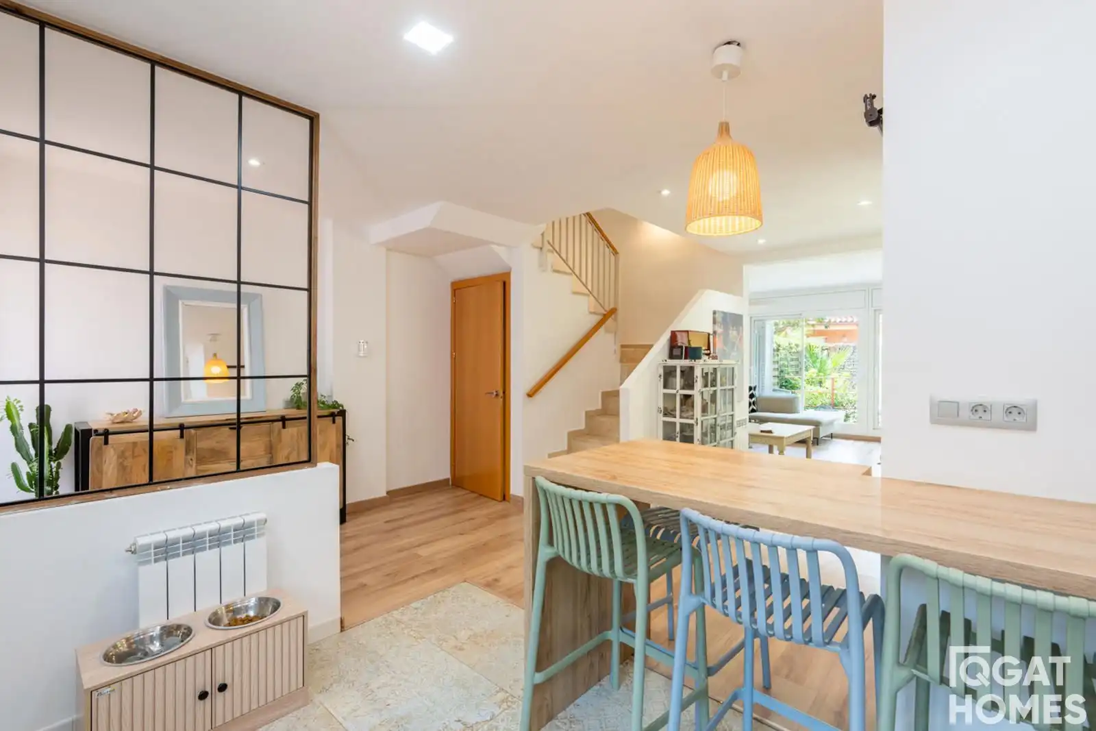 Comedor de Casa adosada en venta en Sant Cugat del Vallès con Aire acondicionado, Calefacción y Trastero