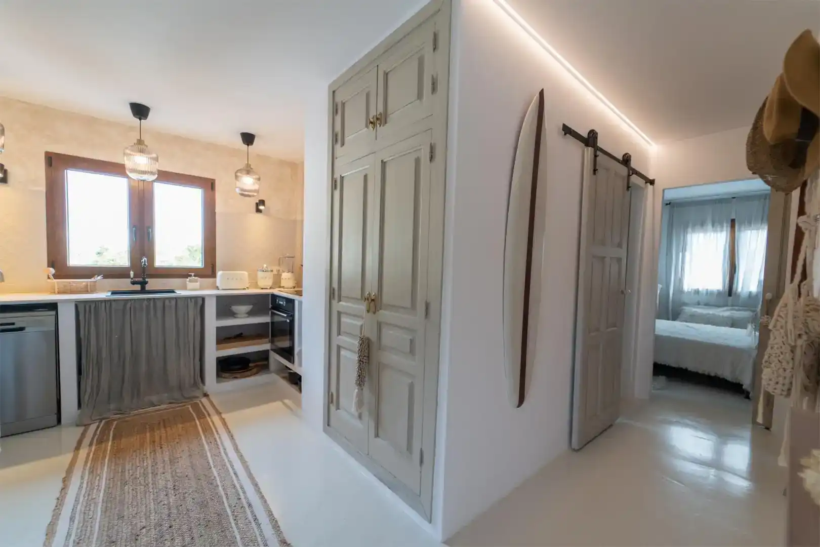 Küche von Wohnung zur Miete in Jávea / Xàbia mit Klimaanlage und Balkon