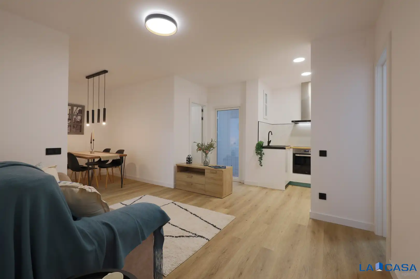 Living room of Flat for sale in  Barcelona Capital  with Parquet flooring and Oven