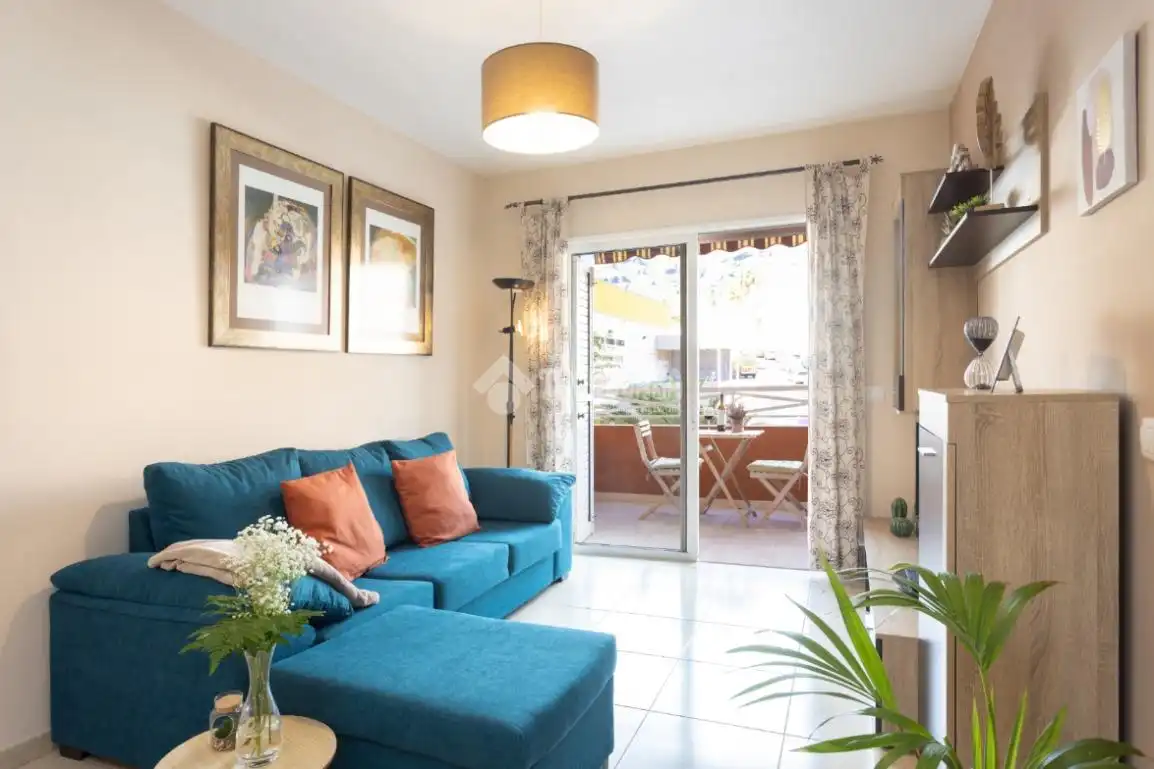 Wohnzimmer von Wohnung zur Miete in Candelaria mit Balkon und Gemeinschaftspool