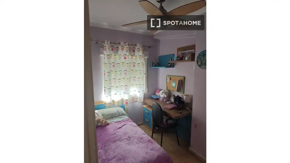 Habitación de Piso para compartir en Valencia con Aire acondicionado, Calefacción y Terraza