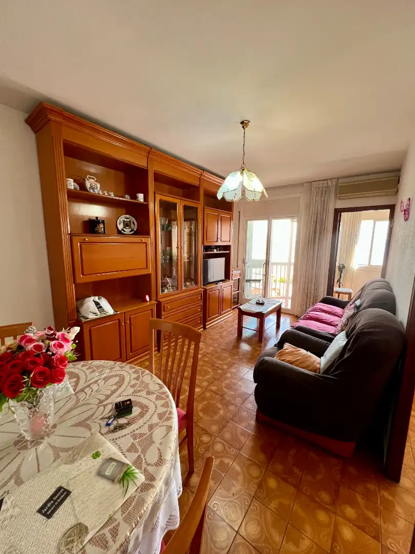 Living room of Flat for sale in Barcelona  with Air Conditioner, Heating and Furnished
