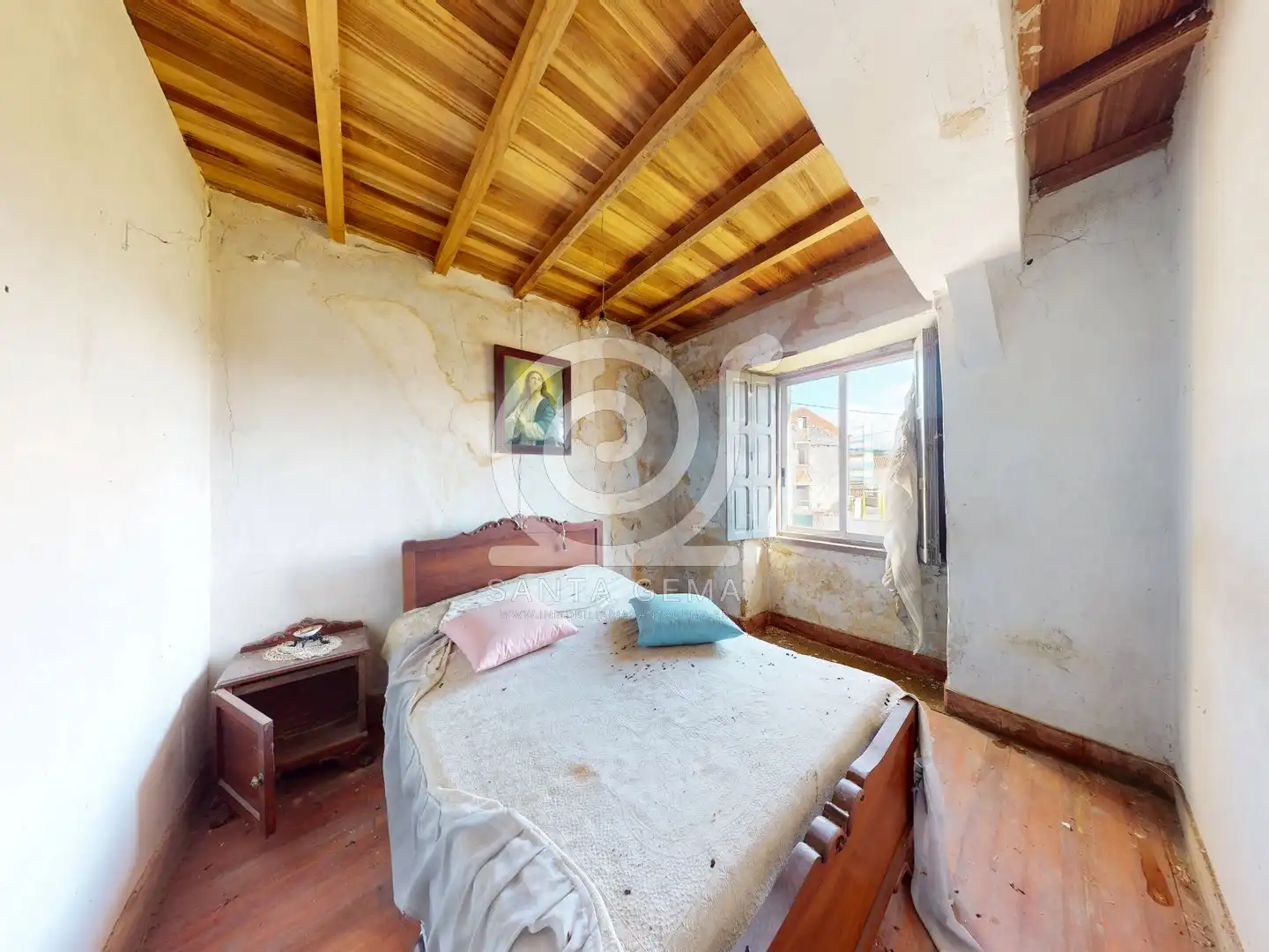 Bedroom of Detached homes for sale in Oleiros  with Private garden and Furnished