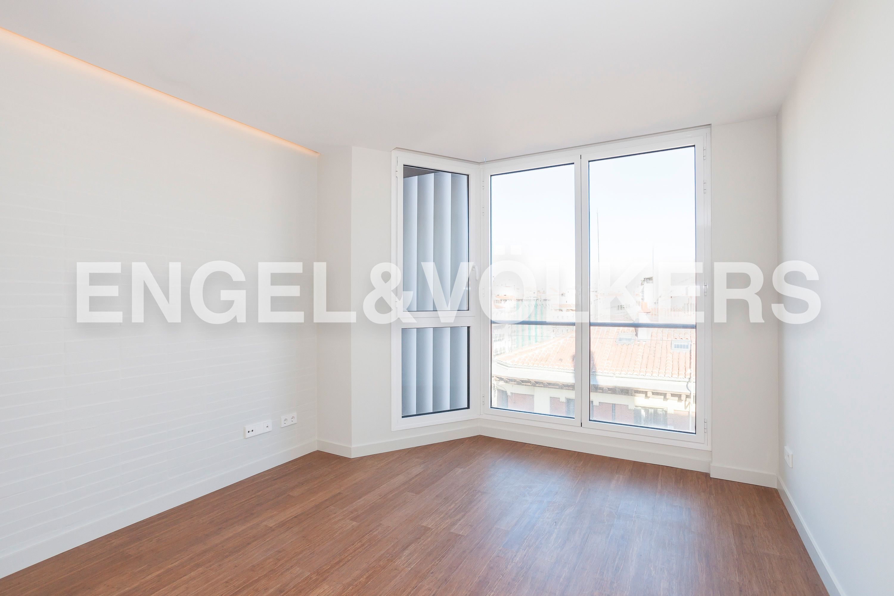 Bedroom of Apartment to rent in  Madrid Capital  with Heating and Swimming Pool