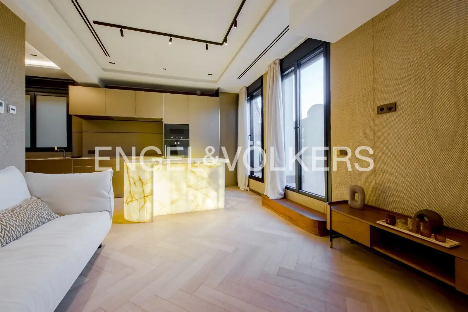Living room of Flat for rent in Centro