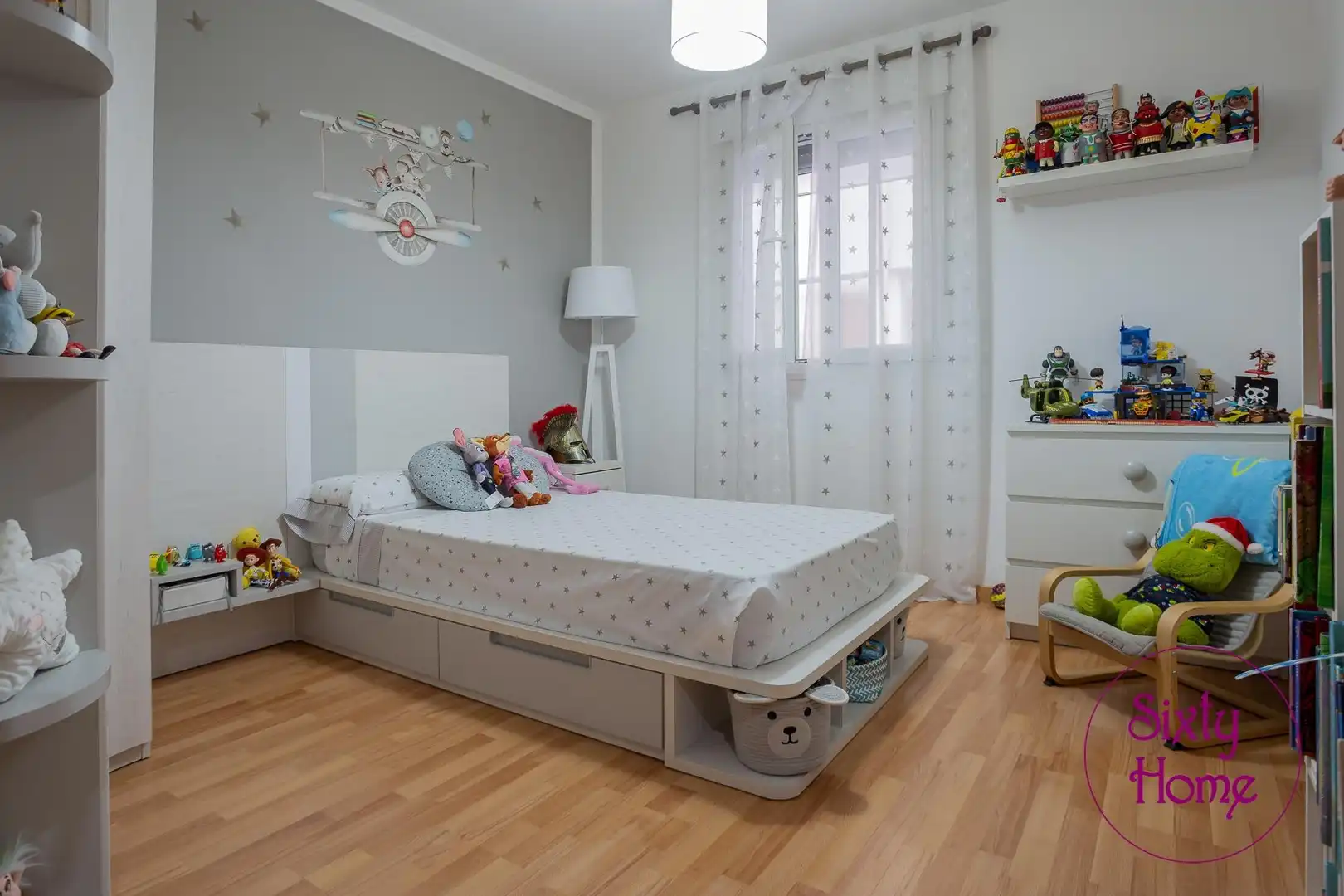 Bedroom of Flat for sale in Andorra (Teruel)  with Heating, Parquet flooring and Terrace