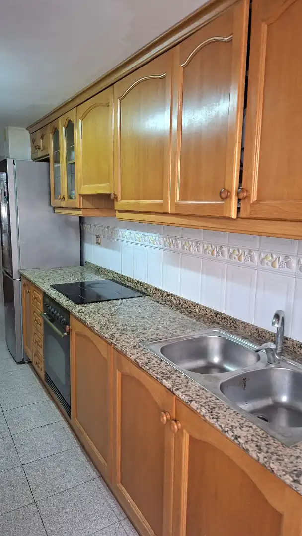 Kitchen of Flat for sale in Vila-real  with Air Conditioner, Storage room and Furnished