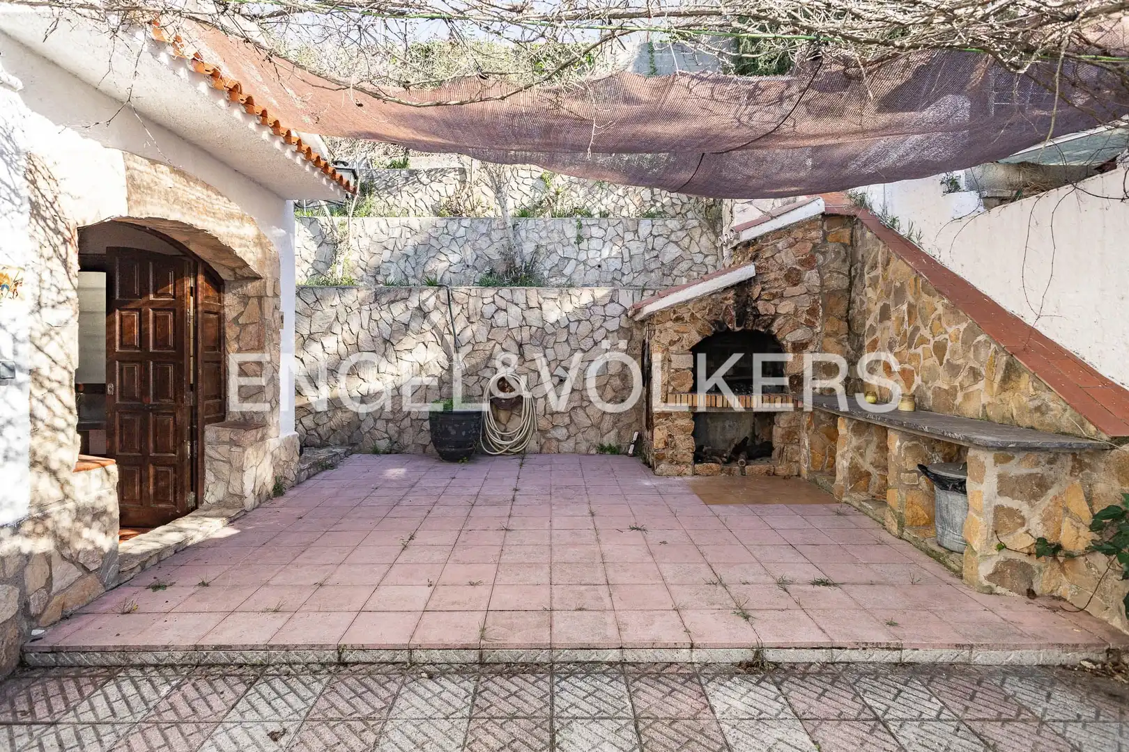 Terrassa de Casa o xalet en venda en Palafolls amb Calefacció, Jardí privat i Terrassa