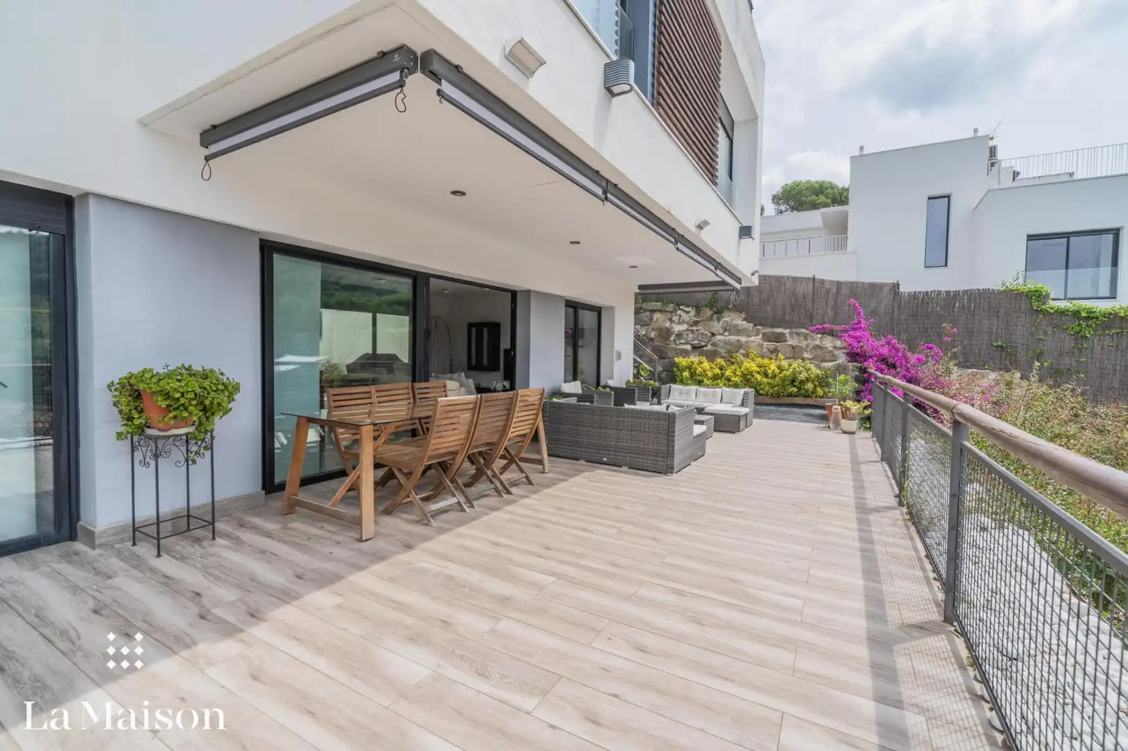Terrassa de Casa o xalet en venda en Vilanova del Vallès amb Jardí privat, Parquet i Terrassa