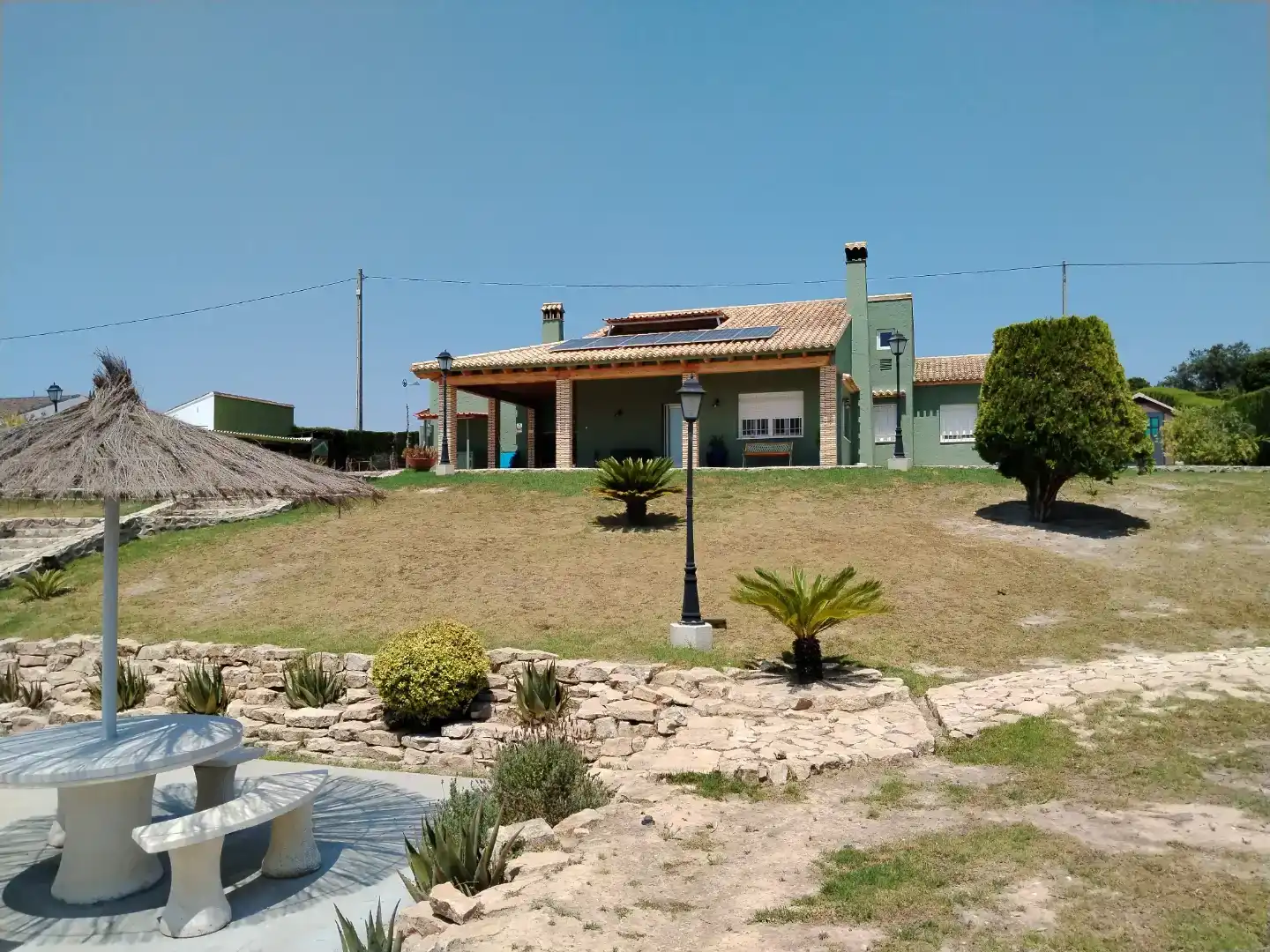 Vista exterior de Casa o chalet en venta en Agullent con Piscina y Balcón