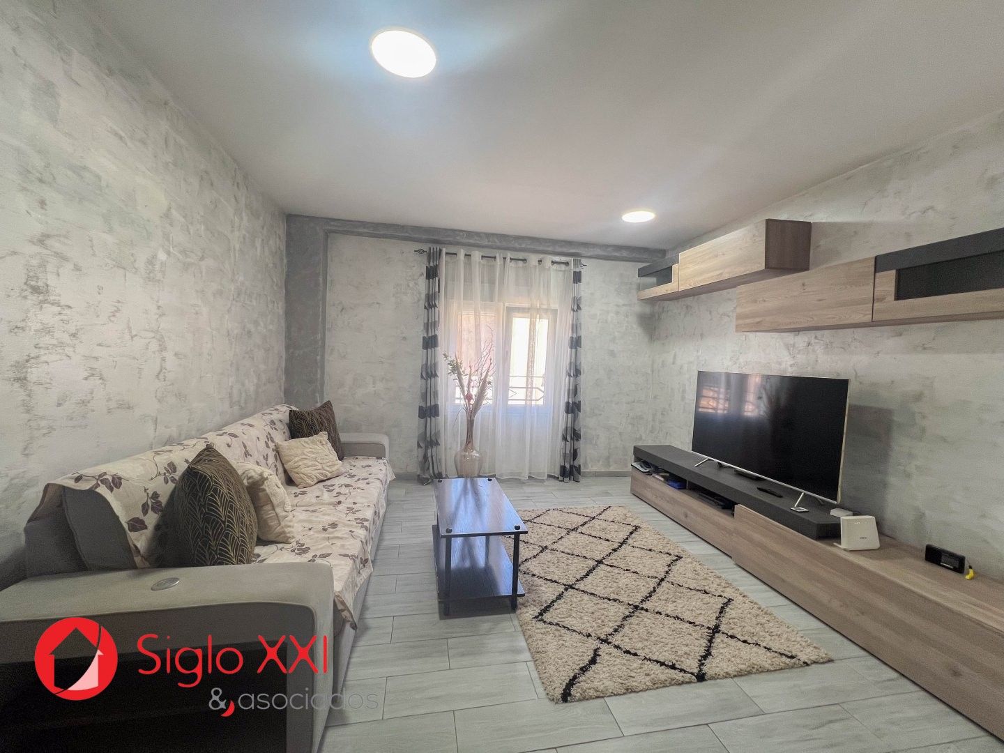 Sala de estar de Piso en venta en Vila-real con Amueblado