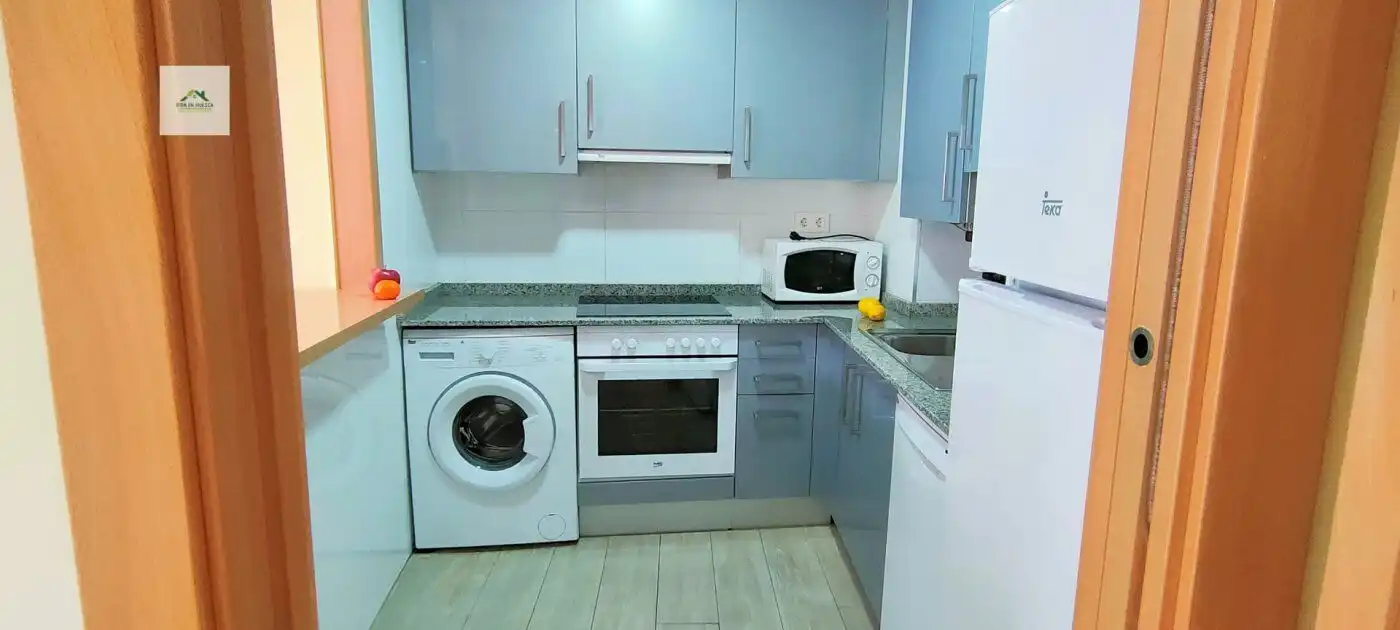 Cocina de Piso de alquiler en Huesca con Calefacción, Terraza y Amueblado