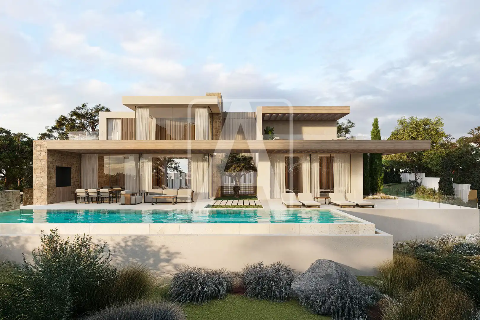 Chalet con piscina en venta en La Fustera