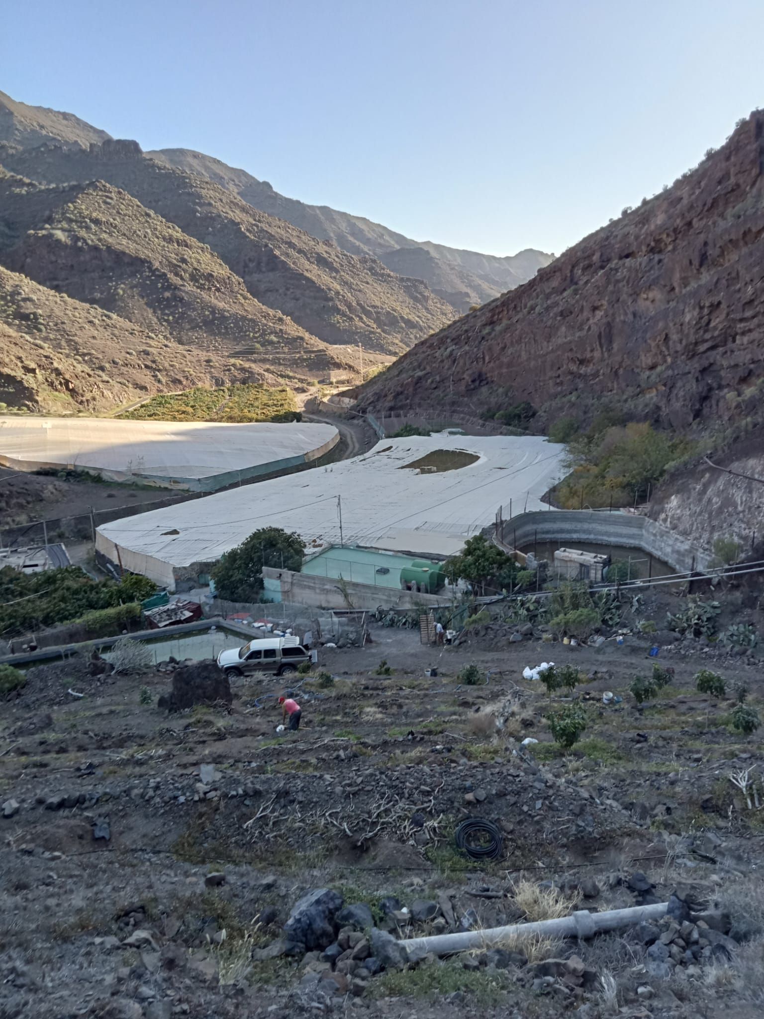 Exterior view of Country house for sale in La Aldea de San Nicolás   with Private garden, Terrace and Storage room