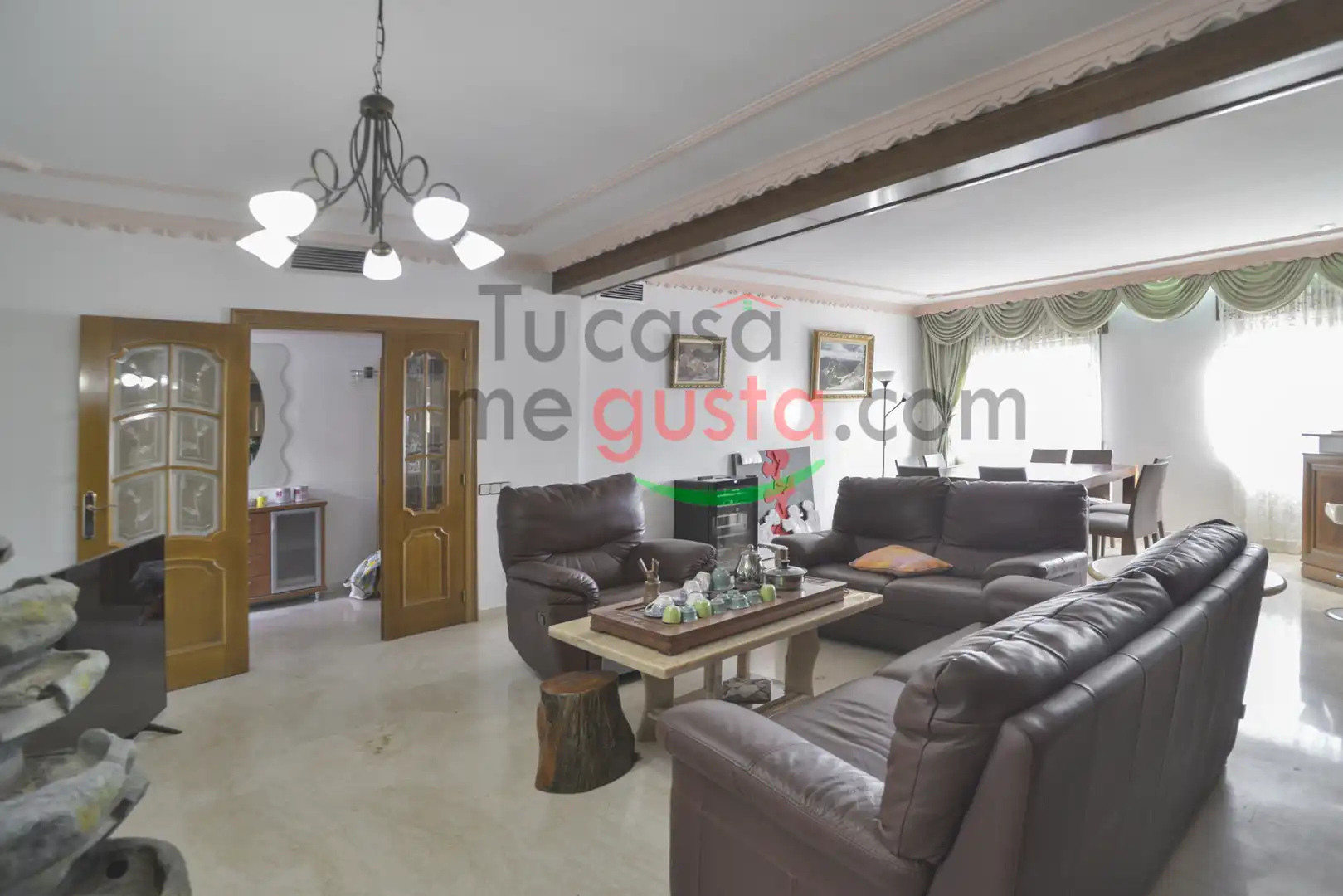 Sala d'estar de Casa o xalet en venda en Abrera amb Aire condicionat, Calefacció i Jardí privat