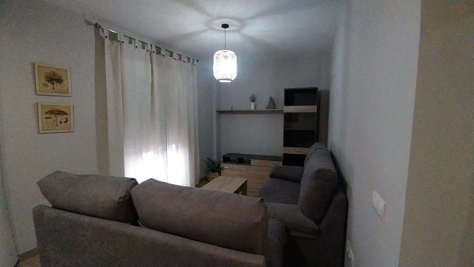 Sala d'estar de Apartament de lloguer en Villanueva de la Serena amb Aire condicionat, Calefacció i Parquet