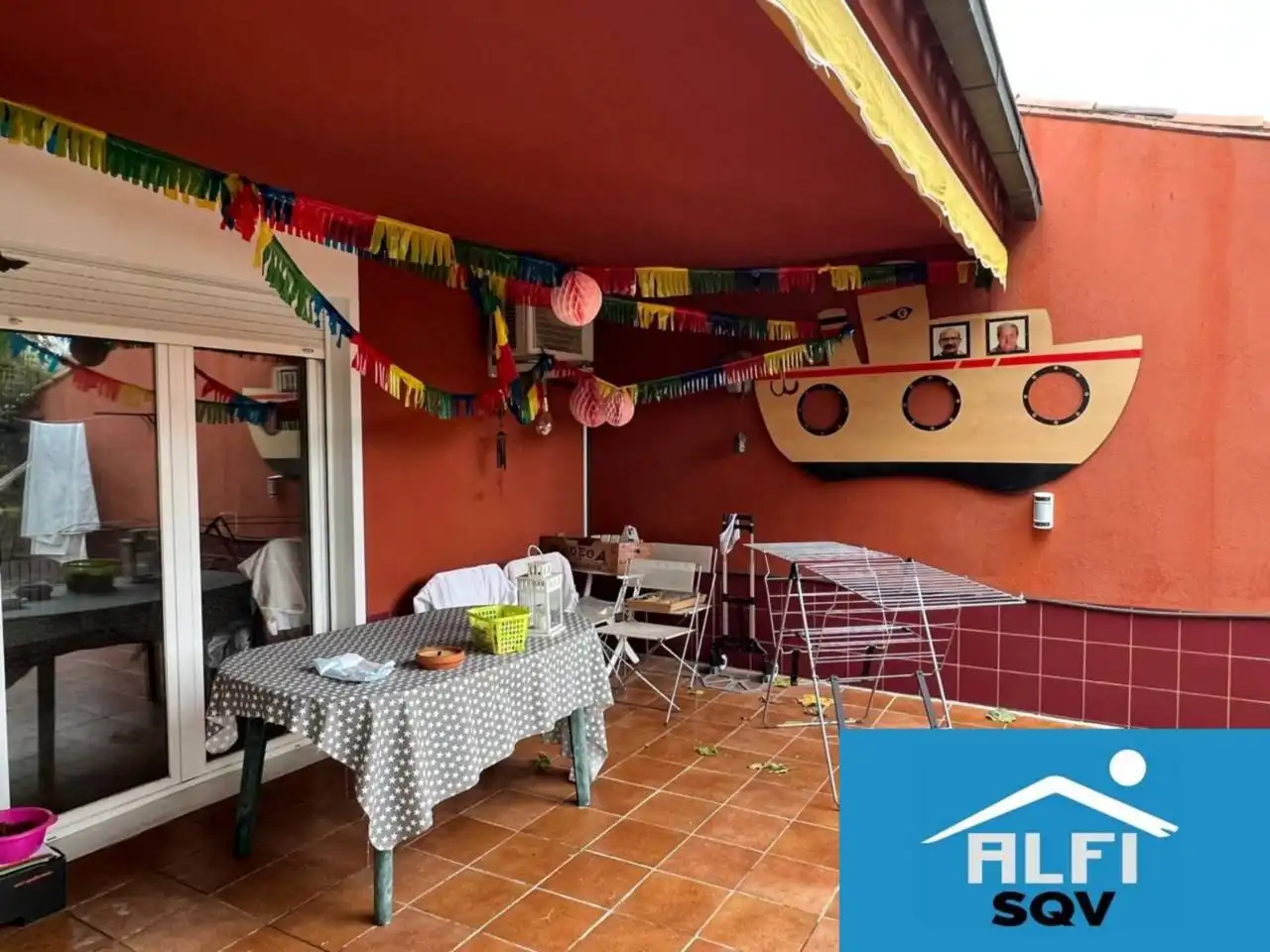Terrassa de Casa o xalet en venda en Sant Quirze del Vallès amb Aire condicionat, Calefacció i Jardí privat