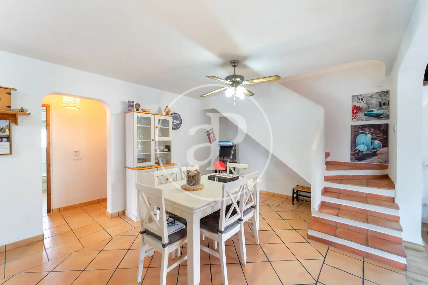 Dining room of Houses for sale in Busot  with Heating, Private garden and Terrace