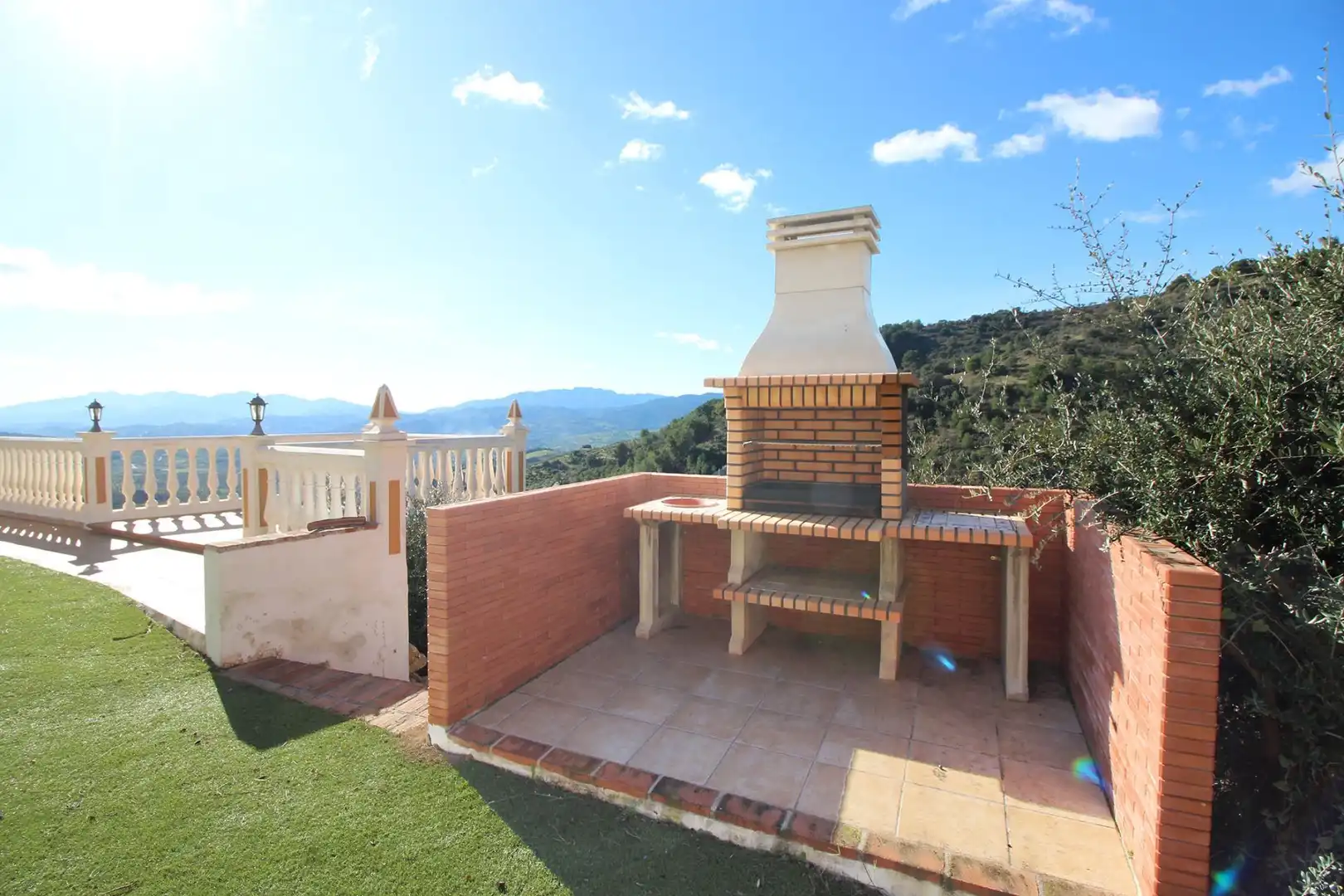 Jardí de Finca rústica en venda en Alozaina amb Aire condicionat, Calefacció i Jardí privat
