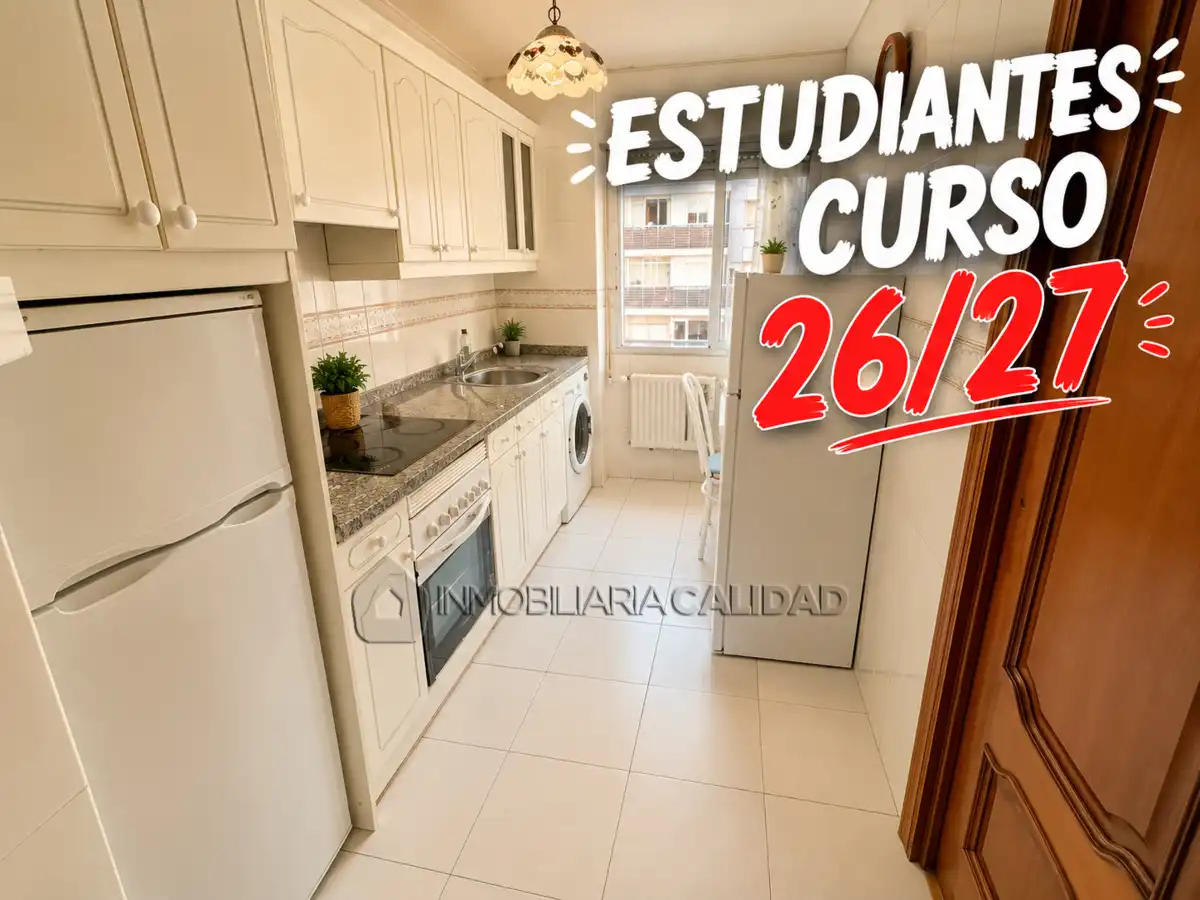 Exterior view of Flat for rent in Burgos  with Heating and Furnished