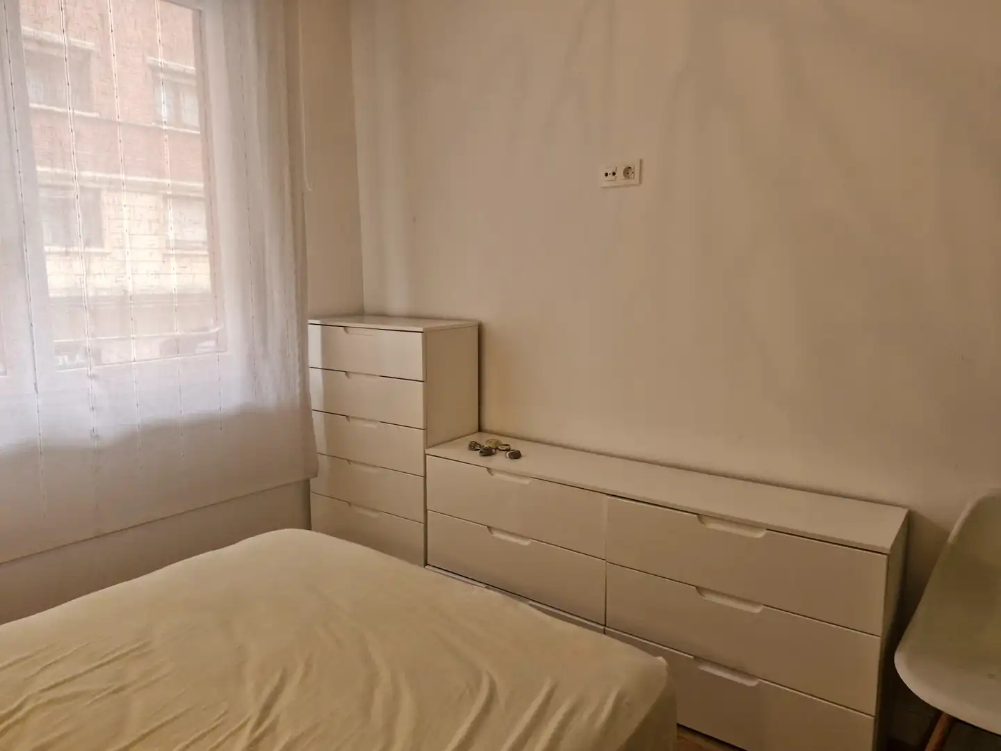 Bedroom of Flat for rent in Bilbao   with Heating, Parquet flooring and Furnished