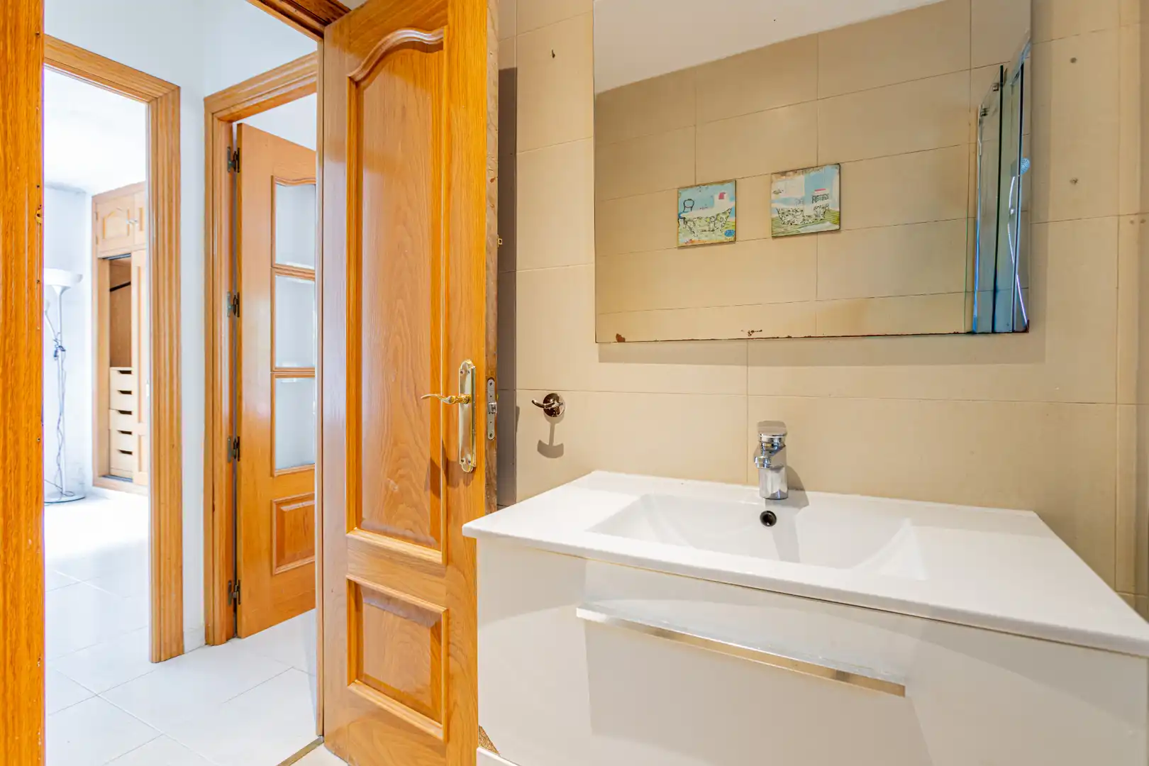 Baño de Dúplex en venta en Collado Villalba con Calefacción, Terraza y Piscina comunitaria