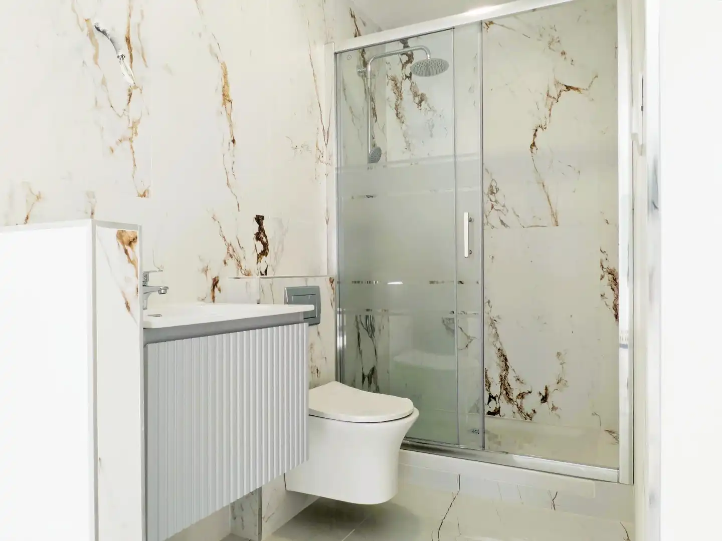 Baño de Casa o chalet en venta en Alhaurín El Grande con Aire acondicionado y Terraza