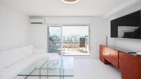Sala d'estar de Casa adosada de lloguer en Sitges amb Aire condicionat, Terrassa i Balcó