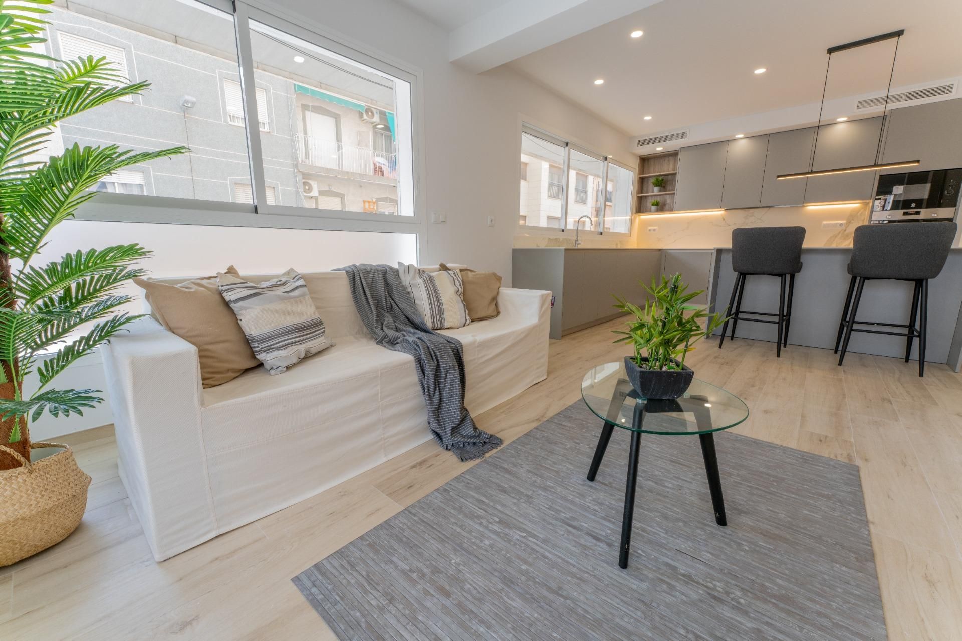 Sala de estar de Piso en venta en Elche / Elx con Aire acondicionado