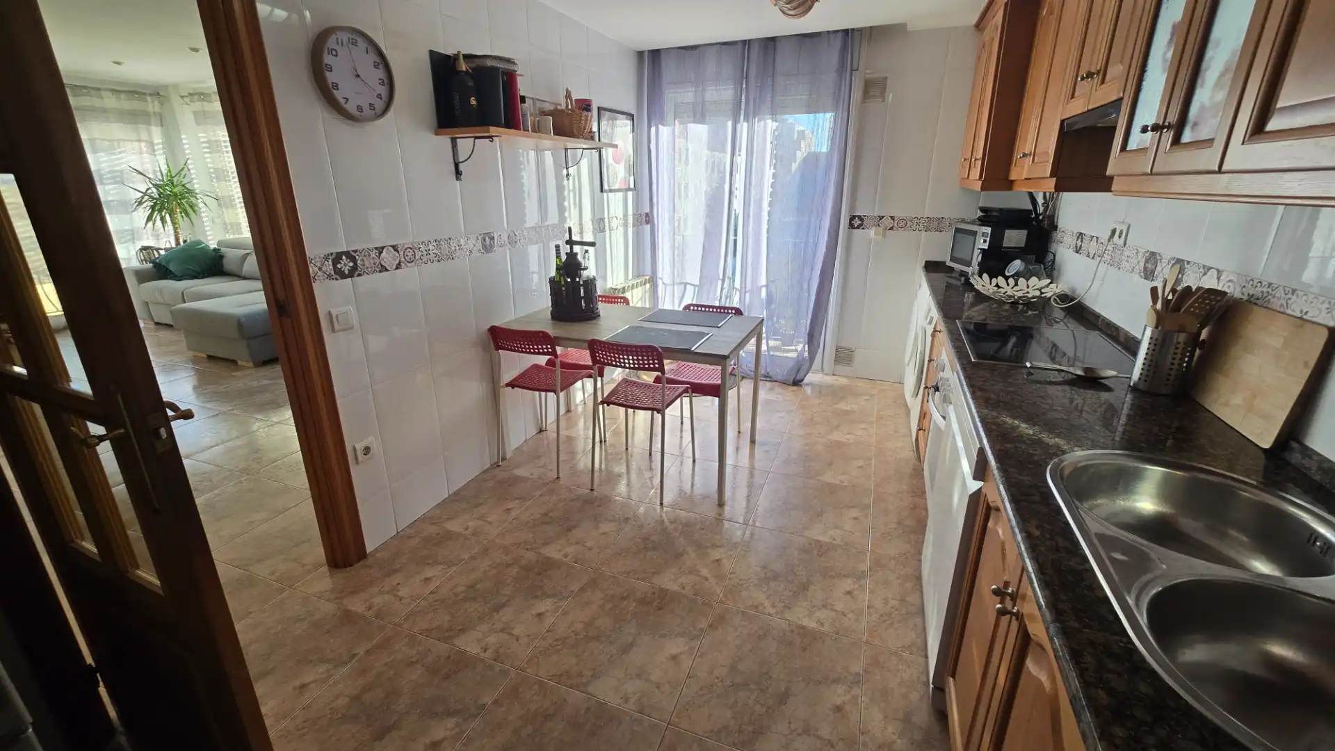 Cocina de Dúplex en venta en Rubí con Aire acondicionado, Calefacción y Parquet