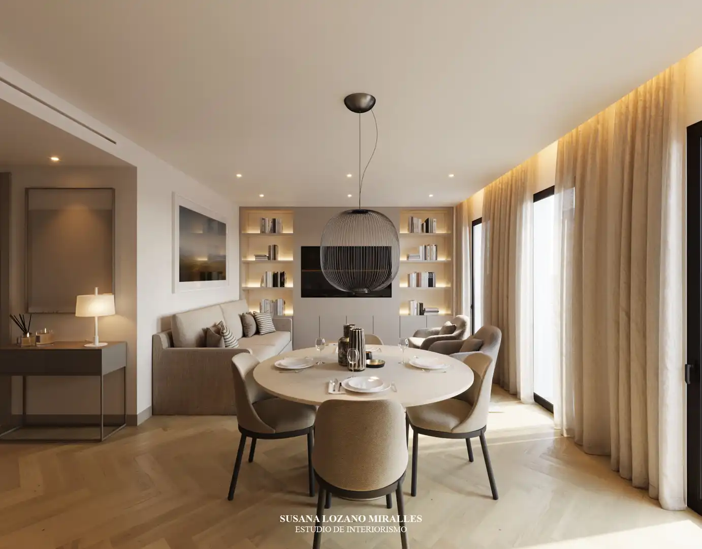 Esszimmer von Wohnung zum Verkauf in Valencia mit Klimaanlage, Heizung und Parkett
