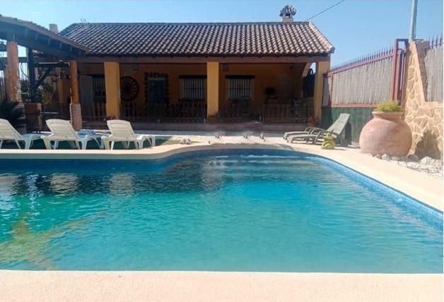 Piscina de Finca rústica en venda en Orihuela amb Aire condicionat, Jardí privat i Piscina